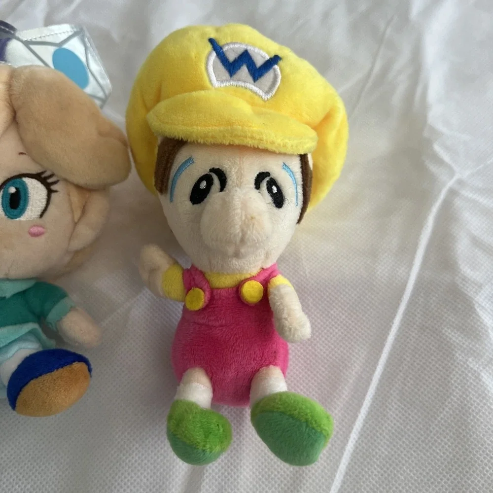 Super Mario Bros Baby Wario Waluigi Rosalina Plush 6